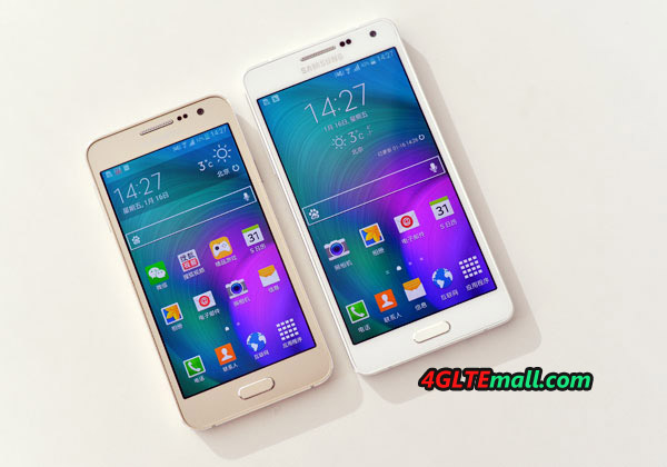 Samsung Galaxy A5 VS A3 SIZE