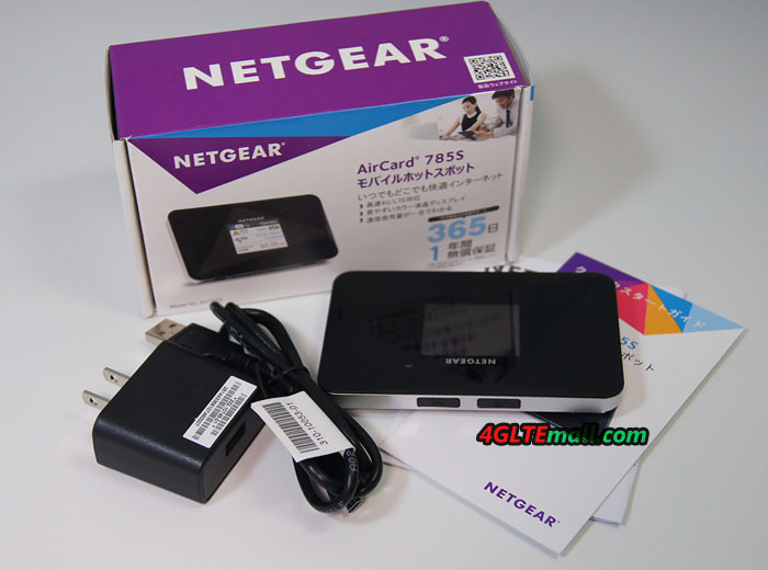 Netgear Aircard 785 package contents