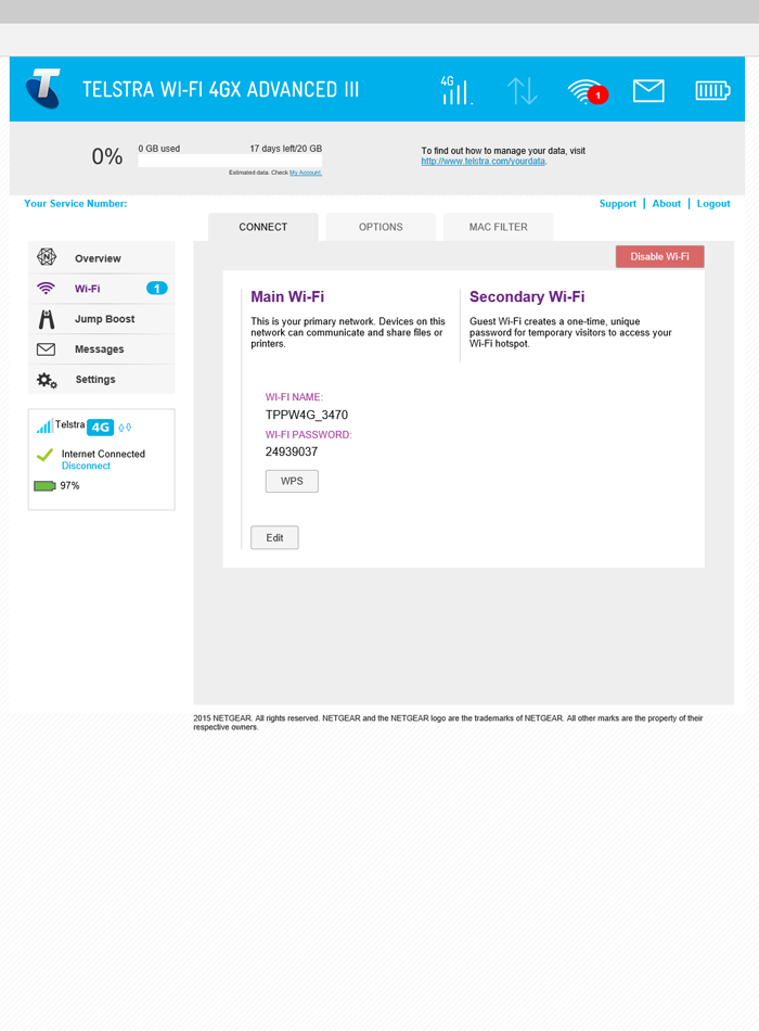 Netgear Aircard 810 web interface (2)