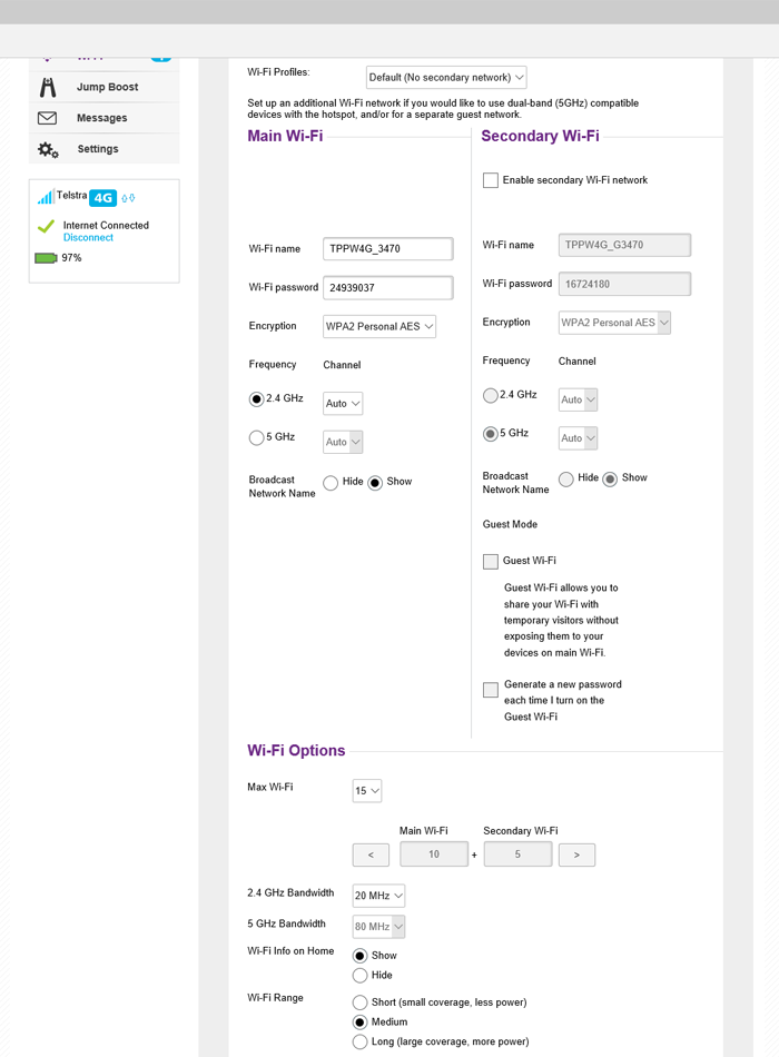 Netgear Aircard 810 web interface (3)