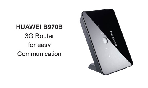 HUAWEI B970b 3G Wireless HSDPA 7.2Mbps wifi Router
