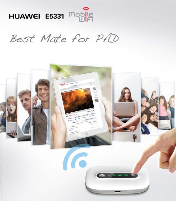 HUAWEI_E5331_Mobile_WiFi_is_the_best_mate_for_PAD_IPAD