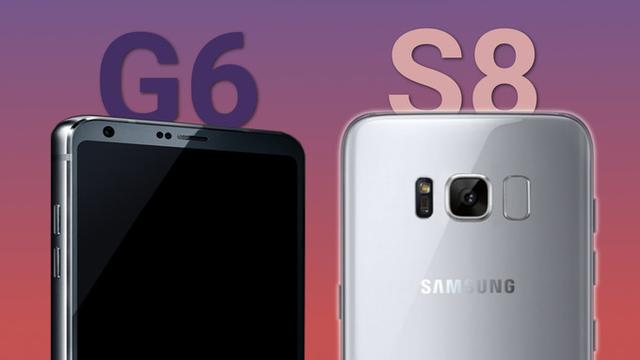 LG G6 and Galaxy S8 Comparison – LTE
