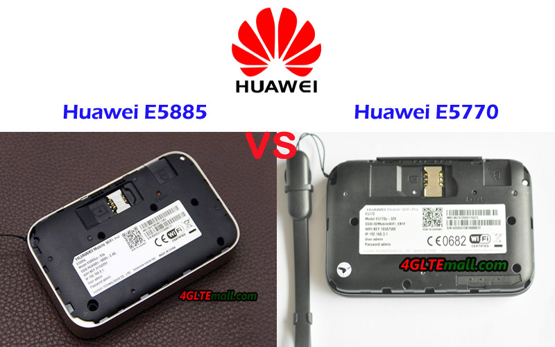 4G Mobile Broadband: Difference between Huawei E5885Ls-93a ...