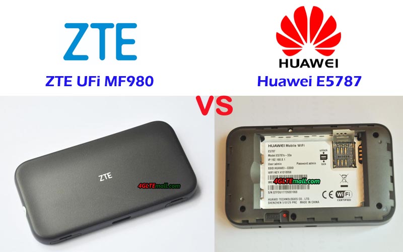 Huawei E5787 Vs Zte Mf980 Which 4g Wifi Router Is Better To Buy