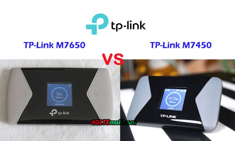 TP-Link M7650 VS M7450 - What's the Difference?