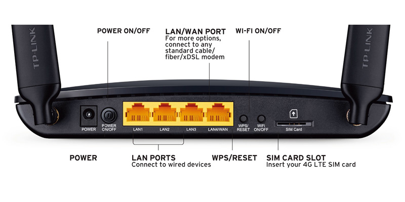 ARCHERMR200 - Modem Routeur 4G LTE WiFi TP-Link Archer 