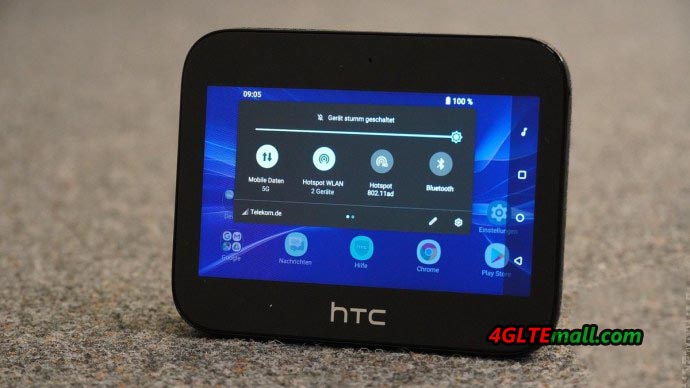 HTC 5G Hub Test – 4G LTE Mall