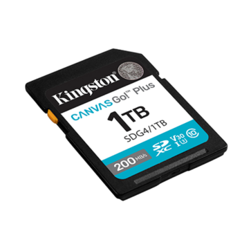 Kingston Canvas Go! Plus SD SDG4 Memory Card 1TB