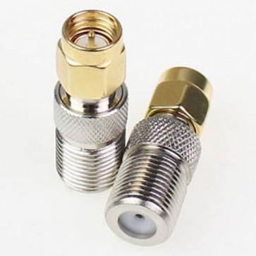 SMA-male to F-Female RF Coaxial Connector 