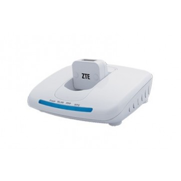 ZTE MF10 Surfstation 3G WLAN Router is a base router that must work with a UMTS USB Stick. After 3G USB Modem is plug in, they would work together like a 3g wifi router to support multiple users to share network. 