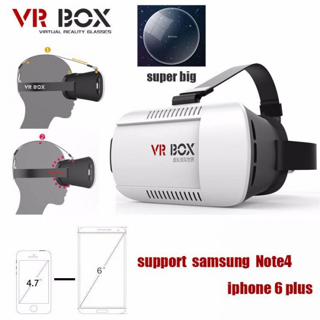 2015 Google Cardboard VR BOX 3D Virtual Reality Glasses Google 3D VR