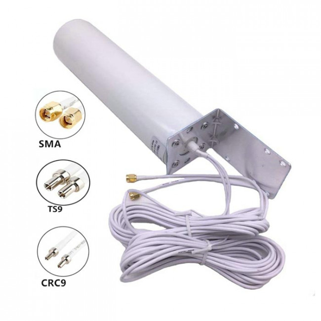 POBADY 4G LTE Antenna RP SMA Male Connector 15DBi GSM/3G/4G