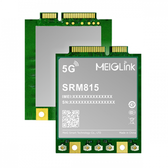MeiG Smart SRM815 SRM815EA SRM815NA 5G NR Mini PCIe Module Specs