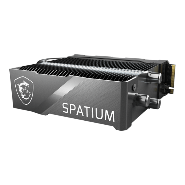 msi Gaming SPATIUM M570 PRO PCIe 5.0 NVMe M.2 2TB FROZR Internal SSD - Thumbnail 3