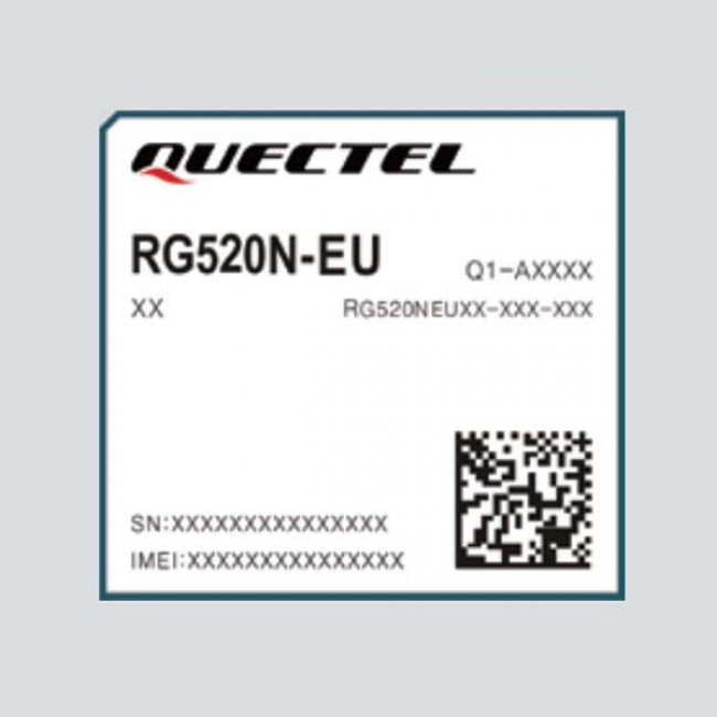 Quectel RG520N-EU LGA 5G Sub-6GHz Module Specs, Price, Datasheet