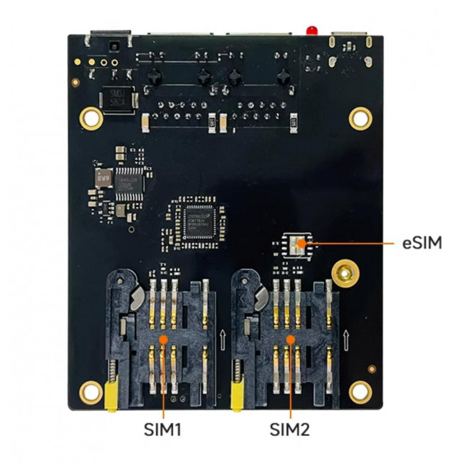 Quectel RM500 Series 5G Module M.2 to USB 3.0 Adapter with Two