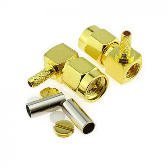 SMAJW Coaxial Right Angle Connector
