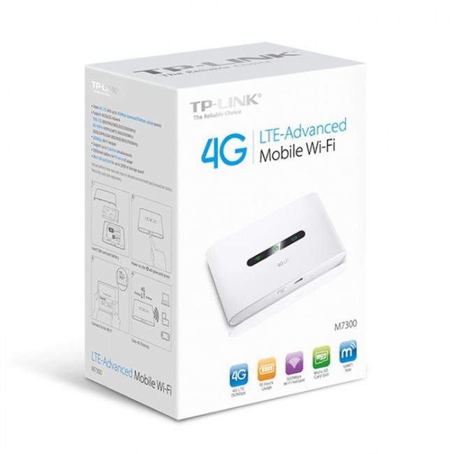 TPLink M7300 4G LTE Cat4 Mobile Hotspot Unlocked