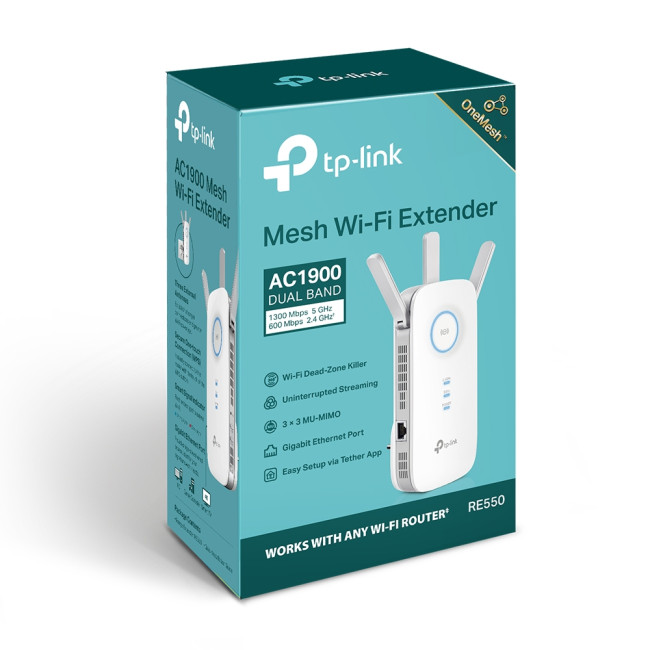 Re550 Icon TP-Link RE550 AC1900 Wi-Fi Range Extender
