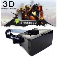 Head Mount Plastic Google Cardboard 3D Virtual Reality 3D VR Glasses 