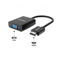 Lenovo H203-B Hub (HDMI to VGA + 3.5mm Audio Jack）