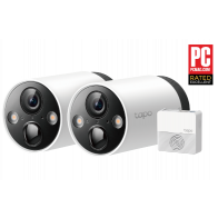 TP-Link Tapo C420S2 Smart Wire-Free Security Camera System(2-Camera System)