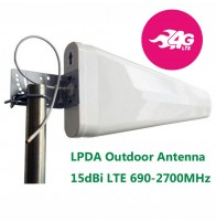 15dBi Log Periodic Yagi LTE Outdoor Antenna Wide-Band 698-960/1710-2700MHz