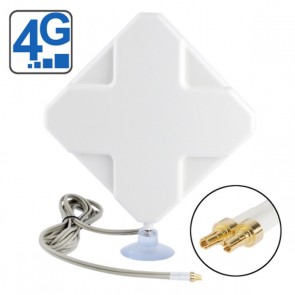 Two CRC-9 Connector 4G Antenna 2M Length