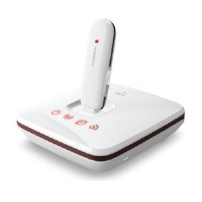 Vodafone R101 Sharing dock is to work as a 3G or 4G WiFi Router with a USB Stick. It helps up to 5 users to access internet via WiFi. There is Eternet port to connect LAN cable. The download speed depends on the USB stick plugged on the dock. 