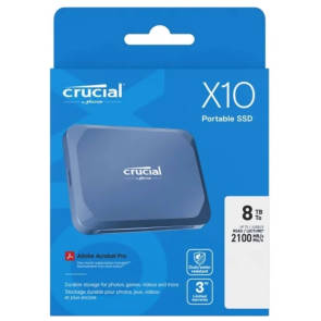 Micron Crucial X10 Portable SSD(6TB/8TB)