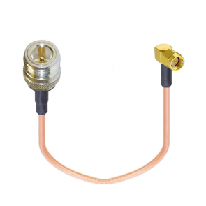 N-female to SMA-male RF Coaxial Pigtail Cable Adapter