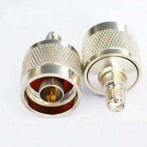 N-male to SMA-female RF Coaxial Connector