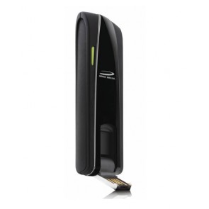 Novatel Ovation MC545 Dual-Carrier HSPA+ Mobilni USB Modem is the fastest 3G USB Surfstick from Novatel to support HSPA+, it has brother model Novatel Ovation MC547 3G USB Stick working for difference 3G bands. They both support HSPA+ 42Mbps download and 