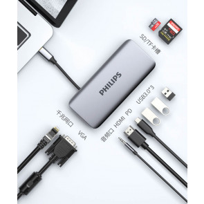 Philips USB-C Laptop Docking Station SWR1605