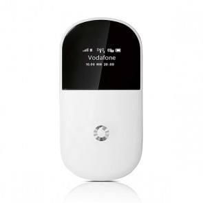 Vodafone R205 3G HSPA+ Mobile WiFi Hotspot is the extended version of HUAWEI E586Bs 3G Pocket WiFi Router, supporting HSPA+ 21Mbps and external antenna. It supports up to 5 users to share WLAN WiFi signal and could reach peak download speed up to 7.2Mbps.
