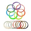 20 Colors 10 Meters 3D Printer Filaments 1.75MM PLA Material