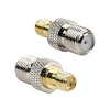 SMA-Female to TNC-Female RF Coaxial Connector (SMA-K to TNC-K)