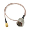 N-Male to SMA-Male RF Coaxial Cable Adapter