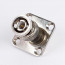 BNC-Male Jack four-hole flange square plate Coaxial Adapter