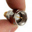 F-Male To SMA-Female Jack Coaxial Adapter Connector 