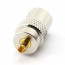 TV-Female to MCX-Male RF Coaxial Adapter