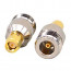 N-female to SMA-male RF Coaxial Adapter