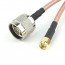 SMA-Male Jack to N-Male Jack RF Coaxial Pigtail Cable Adapter