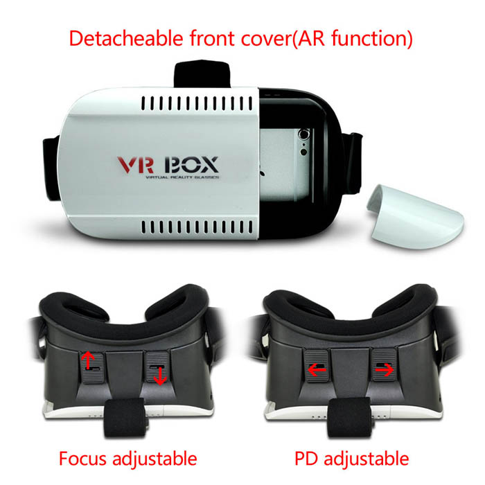 2015 Google Cardboard VR BOX 3D Virtual Reality Glasses
