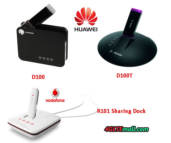 compare between VODAFONE R101, HUAWEI D100 AF23 D100T
