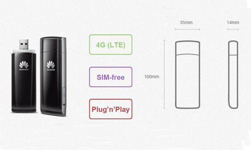 HUAWEI E392u-6 4G LTE FDD Multi-mode Data Card 100Mbps USB Stick Modem 3G HSDPA 