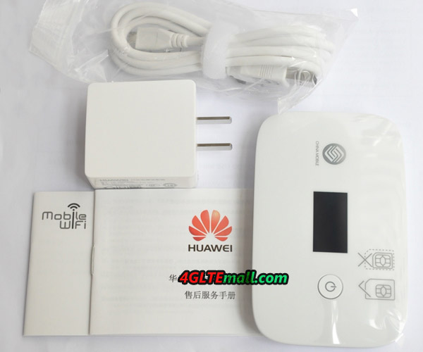 HUAWEI E5776S-860 4G Mobile Router Package contents
