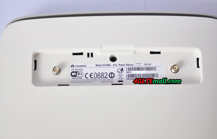 Huawei E5186 External Antenna connector