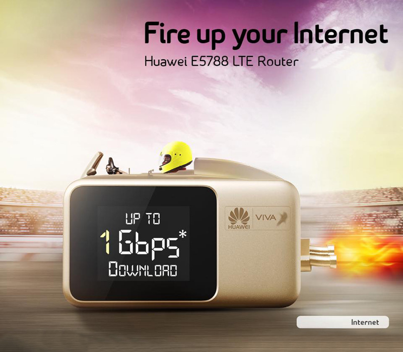 Huawei E5788 E5788u-96a LTE Cat.16 Điểm phát sóng Wi-Fi di động Gigabit